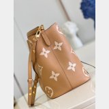 Louis Vuitton Replica NeoNoe MM Bicolor Monogram Empreinte Leather