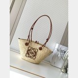 New Loewe Anagram Basket beach Bag