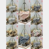 Replica Dior Oblique Jacquard Saddle Bag