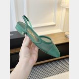 2026 CC Net & gros-grain Slingbacks