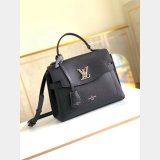Luxury Louis Vuitton Lockme Ever BB Lockme Leather Black