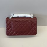AAA+ Quality CC FLAP Handbag Caviar Leather 25cm