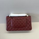 AAA+ Quality CC FLAP Handbag Caviar Leather 25cm