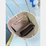 Wholesale Louis Vuitton Neverfull MM M46975 Bag Beige