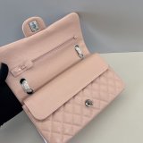 AAA+ Quality FLAP CC 25cm Caviar Leather Handbag
