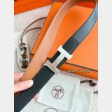 Hermes Constance reversible leather belt