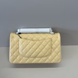 AAA+ Quality CC FLAP Handbag 25cm Caviar Leather
