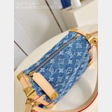 Perfect Louis Vuitton M27450 Side Trunk MM Monogram Denim Bag