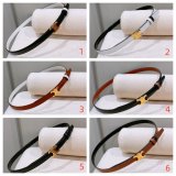 Designer Replica Celine Reversible Women Belt 18mm