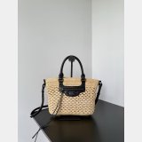 Balenciaga Le City Basket Raffia bag