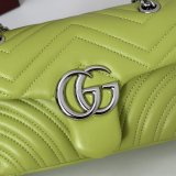Gucci Designer 837280 GG Marmont Small Shoulder Bag