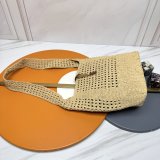 Ysl Crochet Raffia Hobo Bag