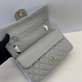 AAA+ Quality CC FLAP Handbag Caviar Leather 25cm
