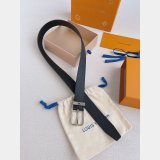 Louis Vuitton Pont Neuf 35mm Taurillon Belt