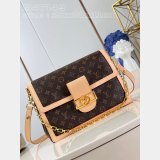 Luxury Louis Vuitton Dauphine Soft GM Monogram M47149 Bag