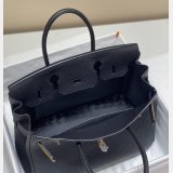 Hermes Birkin 35cm Togo leather Handbags Black