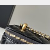 Top Quality Vintage Black Vanity Case 3651 Bag