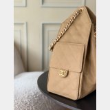 Top CC 25 Hobo Medium Calfskin Handbag AS5311