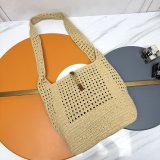 Ysl Crochet Raffia Hobo Bag