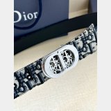 AAA Christian Dior Icon Canvas Belt 35mm