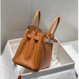 Top Hermes Birkin TOGO Leather Handbags 25CM
