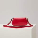 Prada 1BD345 Flap Calf Leather Shoulder Bag