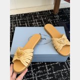Prada Crochet slide sandals for Women