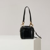 Prada Soft Calfskin Mini Dangle Top Handle Bag