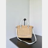 Balenciaga Le City Basket Raffia bag