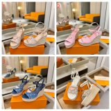 Louis Vuitton Helios Wedge Sandal