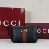 Gucci AAA+ 867130 Horsebit Web Small Shoulder Bag