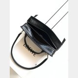 Large Loewe Amazona 180 bag in croco calfskin