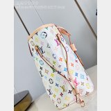 Louis Vuitton Neverfull Multicolor LV x TM White M27787 Bags