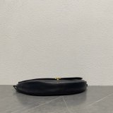 HALFMOON SOFT TRIOMPHE BAG IN SUPPLE LAMBSKIN