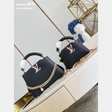 Louis Vuitton Capucines M29439 High Quality Black Bag