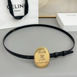 MAISON CELINE BELT 13MM IN Taurillon Leather