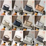 Top loewe In grained leather Puzzle Bag 24CM