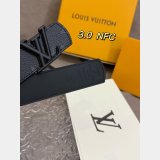 LV 30mm Reversible Monogram Belt
