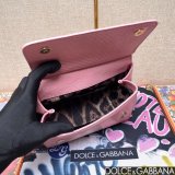 Dolce & Gabban Lizard-skin pattern Sicily handbag 20CM