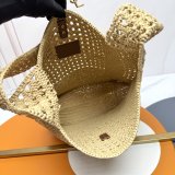 Ysl Crochet Raffia Hobo Bag