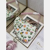 Replica Dior Oblique Jacquard Saddle Bag