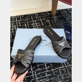 Prada Crochet slide sandals for Women