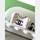 2026 CC Small Shopping Denim Bag AS6191