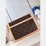 Luxury Louis Vuitton Dauphine Soft GM Monogram M47149 Bag