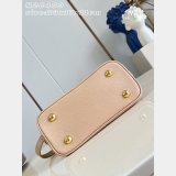 Louis Vuitton Alma BB Hazelnut Monogram Empreinte M28458 Handbag