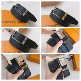 Louis Vuitton Pont Neuf 35mm Taurillon Belt