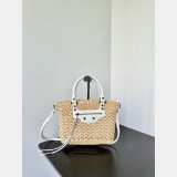 Balenciaga Le City Basket Raffia bag