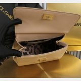 Dolce & Gabban patent leather Sicily handbag 20CM