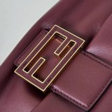 Fendi Mamma Baguette Medium leather Bag