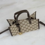 Gucci A006WK Small Tote A006WK Double G Charm Bag
